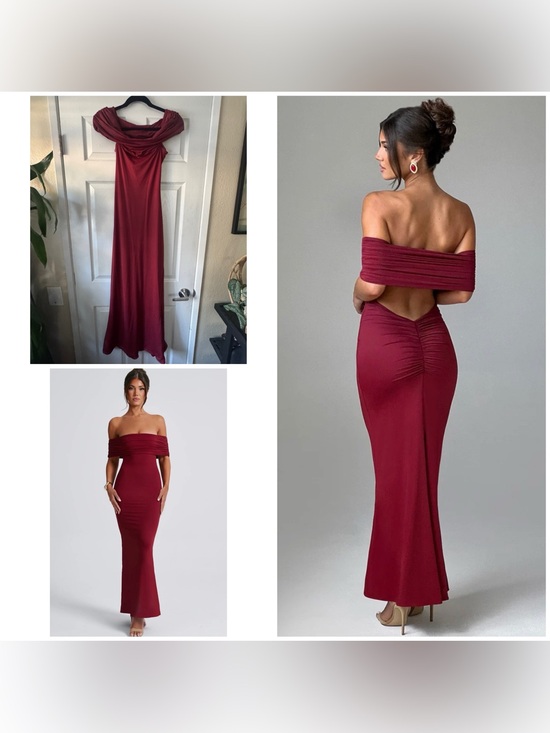 babyboo Dresses & Skirts - NEW BABYBOO BELINDA MAXI DRESS - BURGUNDY, MEDIUM